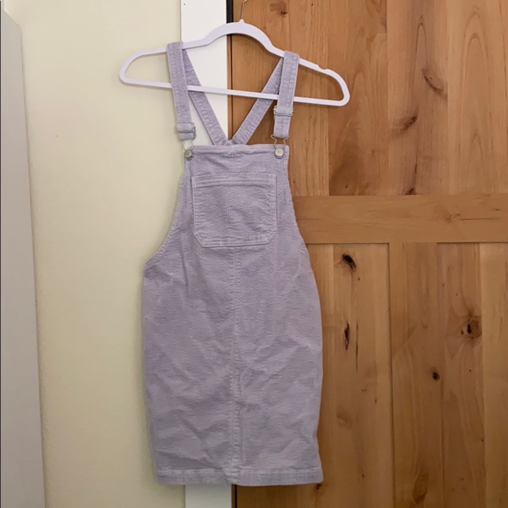 Corduroy Overall Dress